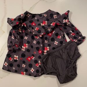 Baby gap dress and diaper cover